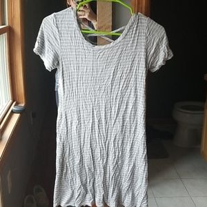 EUC ladies Stripped T-shirt dress size Small